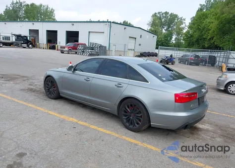 2012 Audi A6 2.0T Premium Plus из США, поврежденный, VIN WAUDFAFC3CN169814